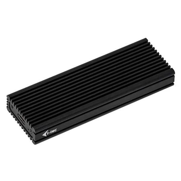 i-tec MySafe USB-C M.2 NVMe Drive Metal Noir