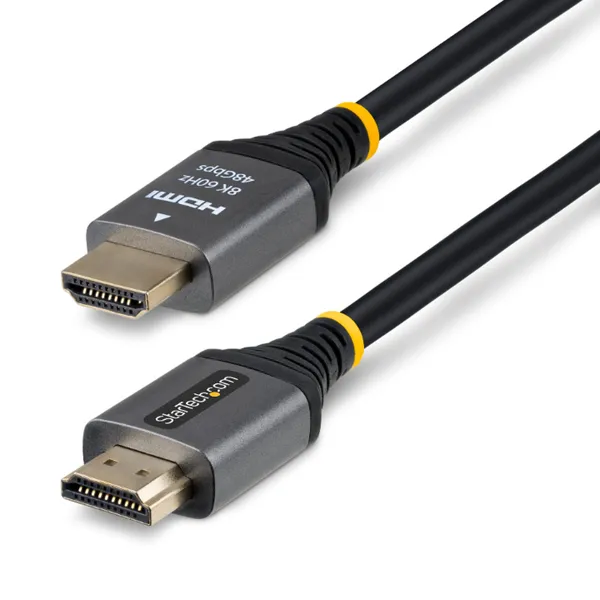 StarTech.com Câble HDMI 2.1 haut débit certifié 48Gbps 8K 60Hz / 4K 120 Hz de 0.3 m
