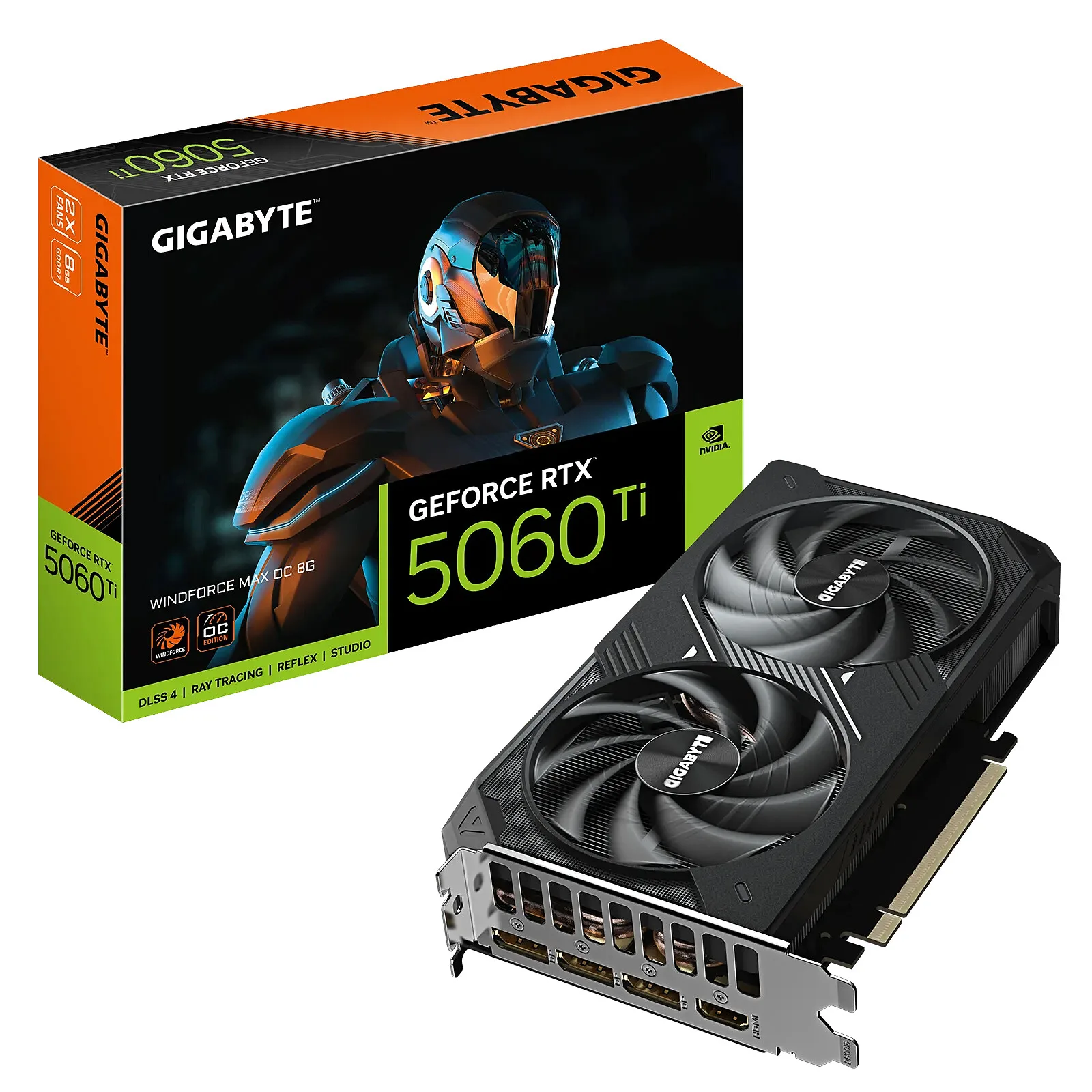 Gigabyte GeForce RTX 5060 Ti WINDFORCE MAX OC 8G