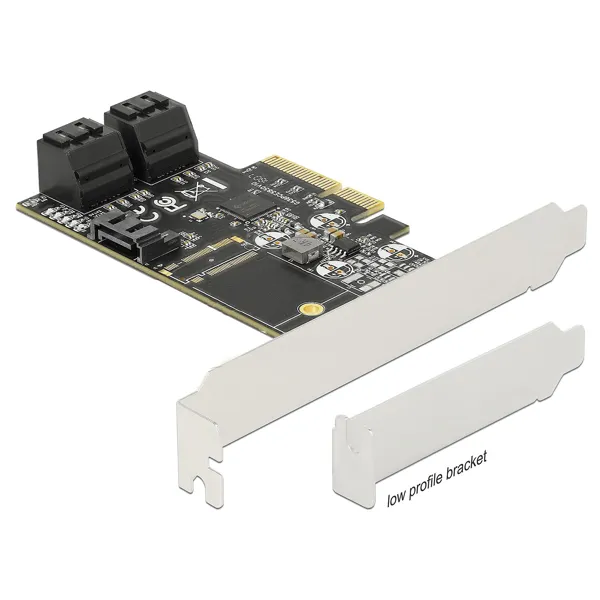 DeLock Carte Contrôleur PCI Express vers 5 ports SATA 6 Gbps