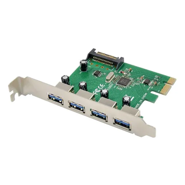 MicroConnect USB 3.0 4 port PCIe card