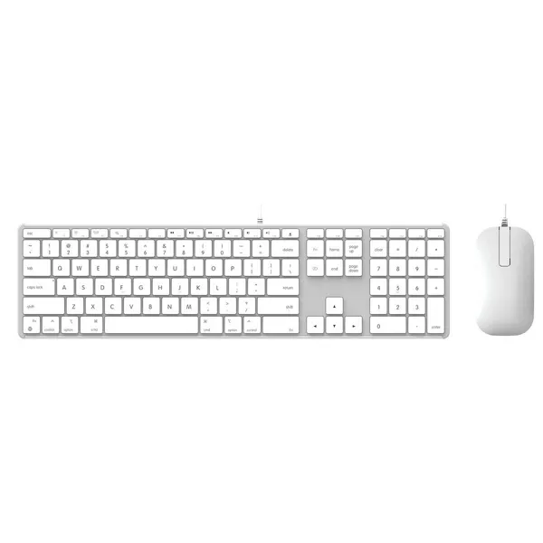 Zagg Keyboard & Mouse Combo Argent