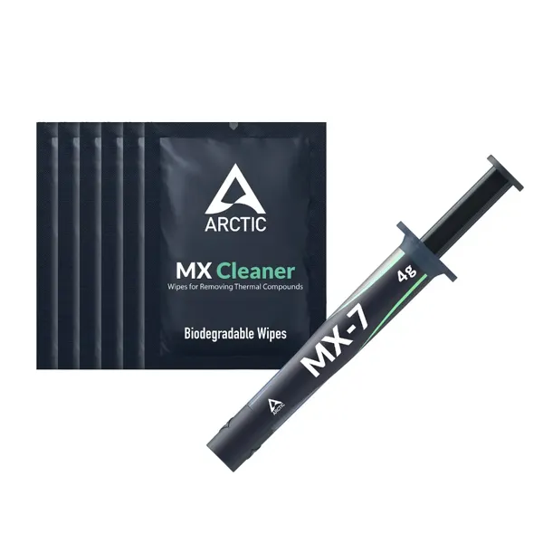 Arctic MX-7 (4 grammes) + MX Cleaner x6