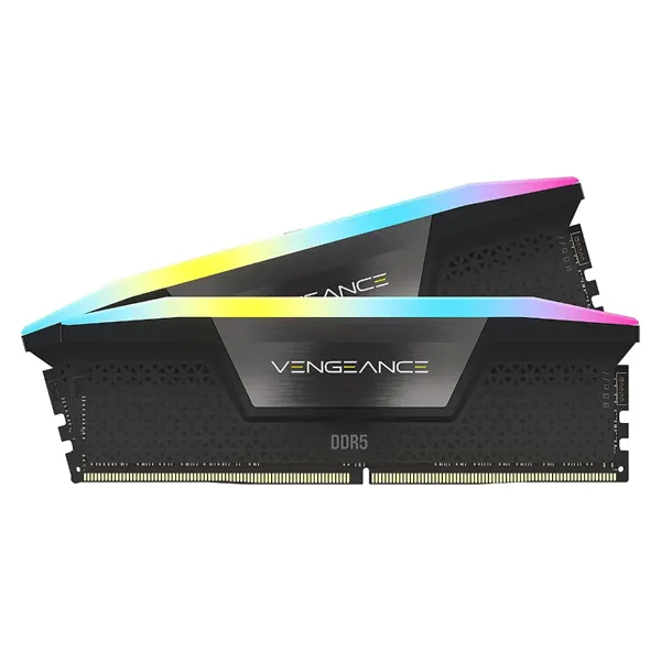 Corsair Vengeance RGB DDR5 96 Go (2 x 48 Go) 5200 MHz CL38 - Noir