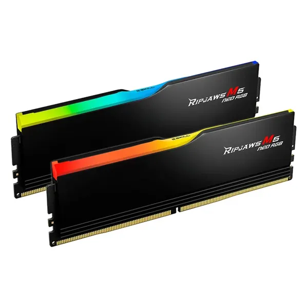 G.Skill Ripjaws M5 Neo RGB 64 Go (2 x 32 Go) DDR5 6000 MHz CL36 - Noir