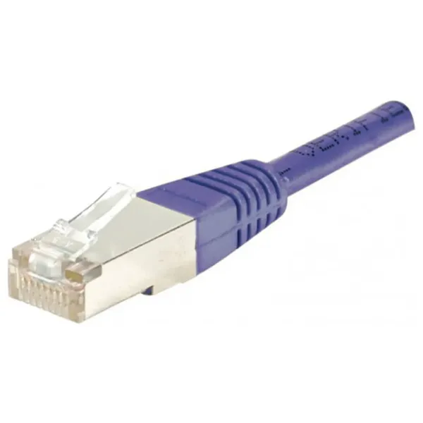 Câble RJ45 catégorie 6 F/UTP 1.5 m (Violet)