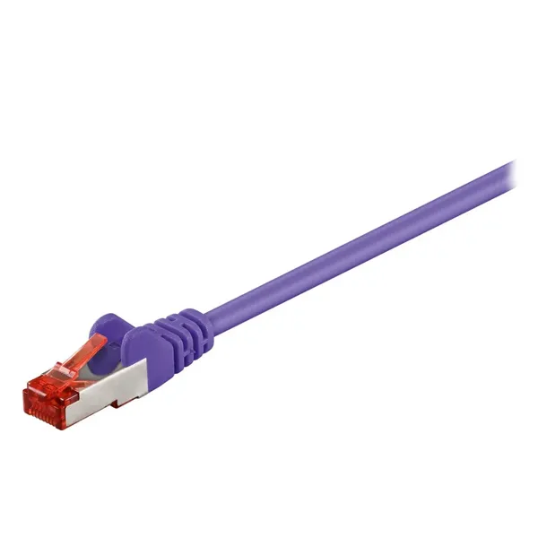 Goobay Câble Réseau RJ45 Cat 6 S/FTP 7.5 m (Violet)