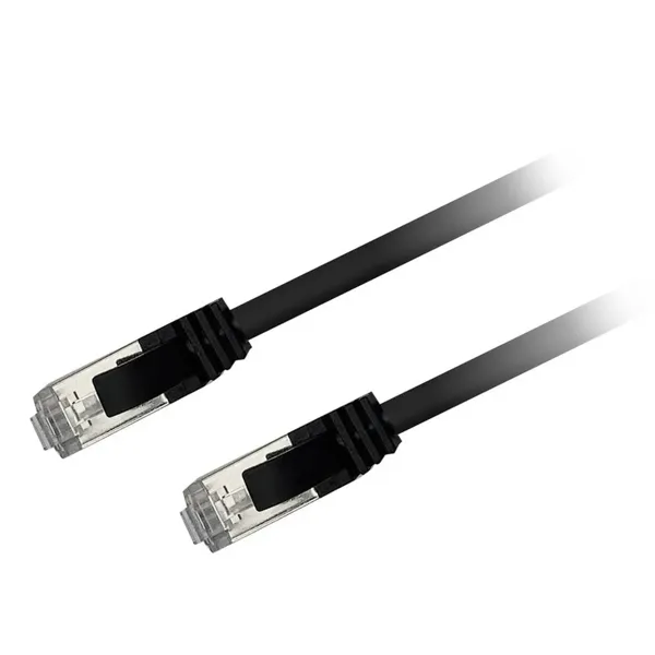 Textorm Câble RJ45 CAT 6 F/UTP - mâle/mâle - 1 m - Noir