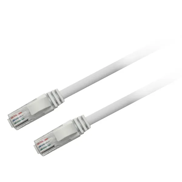Textorm Câble RJ45 CAT 6 UTP - mâle/mâle - 0.2 m - Blanc (x 10)