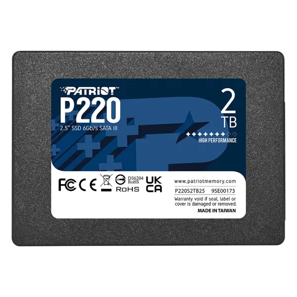 Patriot SSD P220 2 To