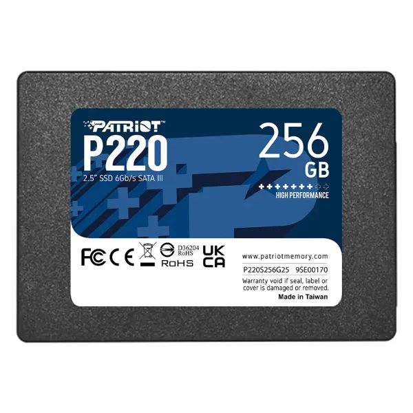 Patriot SSD P220 256 Go